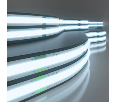 Светодиодная лента 24V 352Led 11W IP20 Лента светодиодная 24V 11W 352Led COB IP20 холодный белый, 5м Elektrostandard