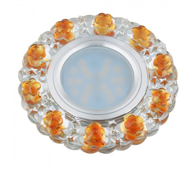 Точечный светильник Luciole DLS-L129 GU5.3 CHROME/GOLD Fametto Точечный светильник Luciole DLS-L129 GU5.3 CHROME/GOLD Fametto