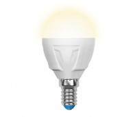Лампочка светодиодная  LED-G45-7W/WW/E14/FR PLP01WH картон
