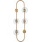 Бра Bianco 10038 VL5714W11 Vele Luce