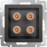 Розетка  WL04-AUDIOx4 Werkel