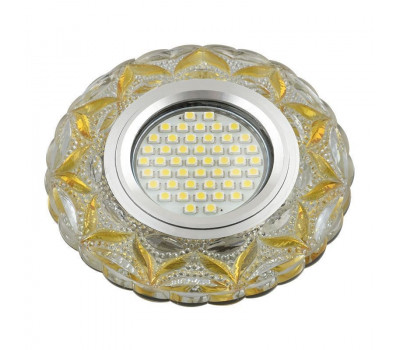 Точечный светильник Luciole DLS-L149 GU5.3 GLASSY/LIGHT GOLD Fametto