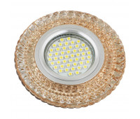 Точечный светильник  DLS-F131 GU5.3 CHROME/GOLD