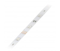 Светодиодная лента  ULS-Q210 5050-30LED/m-10mm-IP20-DC12V-7,2W/m-5M-RGB катушка в герметичной упаковке