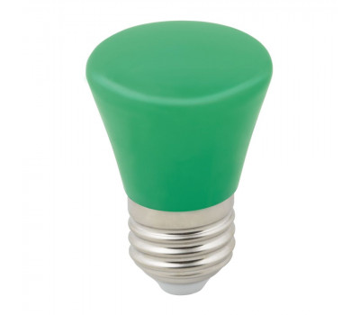 Лампочка светодиодная  LED-D45-1W/GREEN/E27/FR/С BELL Volpe