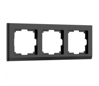 Рамка Stark черный W0031808 Werkel