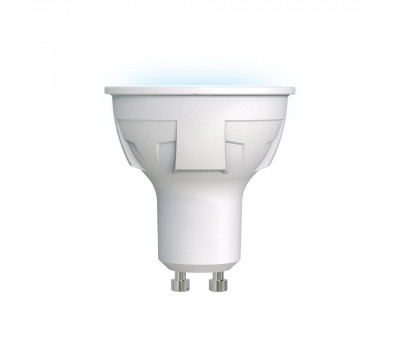 Лампочка светодиодная LED-JCDR 6W/NW/GU10/FR PLP01WH картон Uniel Лампочка светодиодная LED-JCDR 6W/NW/GU10/FR PLP01WH картон Uniel