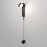 Бра Orco 40112/LED черный Elektrostandard