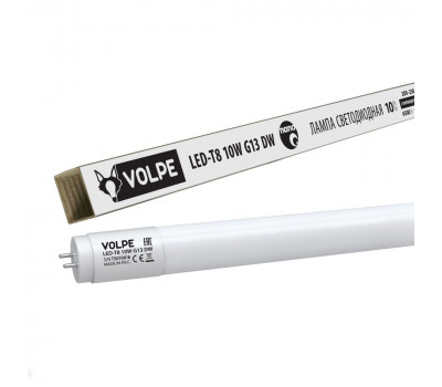Лампочка светодиодная LED-T8-10W/DW/G13/FR/FIX/N Volpe Лампочка светодиодная LED-T8-10W/DW/G13/FR/FIX/N Volpe
