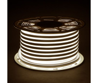 Светодиодная лента LS 001 220V 9,6 IP67 Гибкий неон 220V 9,6W 120Led 2835 IP67 односторонний дневной белый, 50 м