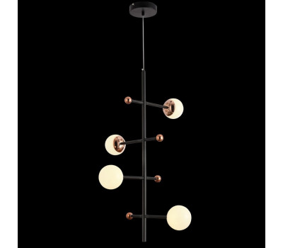 Подвесной светильник Loft Led LED LAMPS 81338 GOLD BLACK Natali Kovaltseva